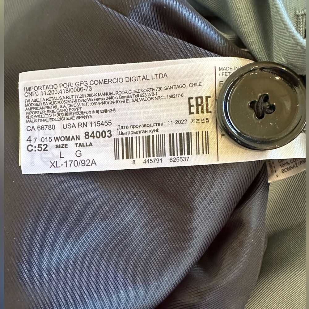 Mango Trench Coat NWT - Picture 7 of 7